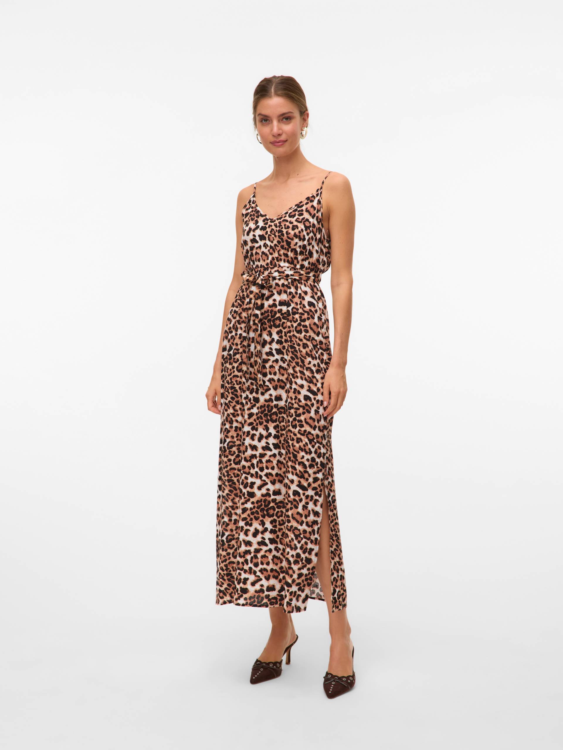 Vero Moda Spaghettikleid »VMEASY JOY SLIT MAXI V-NECK DRESS WV GA« Vero Moda Spaghettikleid »VMEASY JOY SLIT MAXI V-NECK DRESS WV GA« von Vero Moda