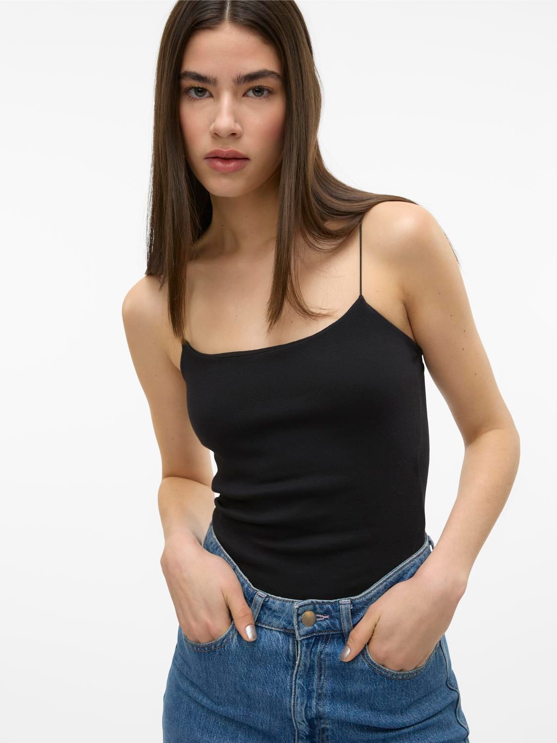 Vero Moda Spaghettitop »VMCAM SHORT SINGLET JRS NOOS« Vero Moda Spaghettitop »VMCAM SHORT SINGLET JRS NOOS« von Vero Moda