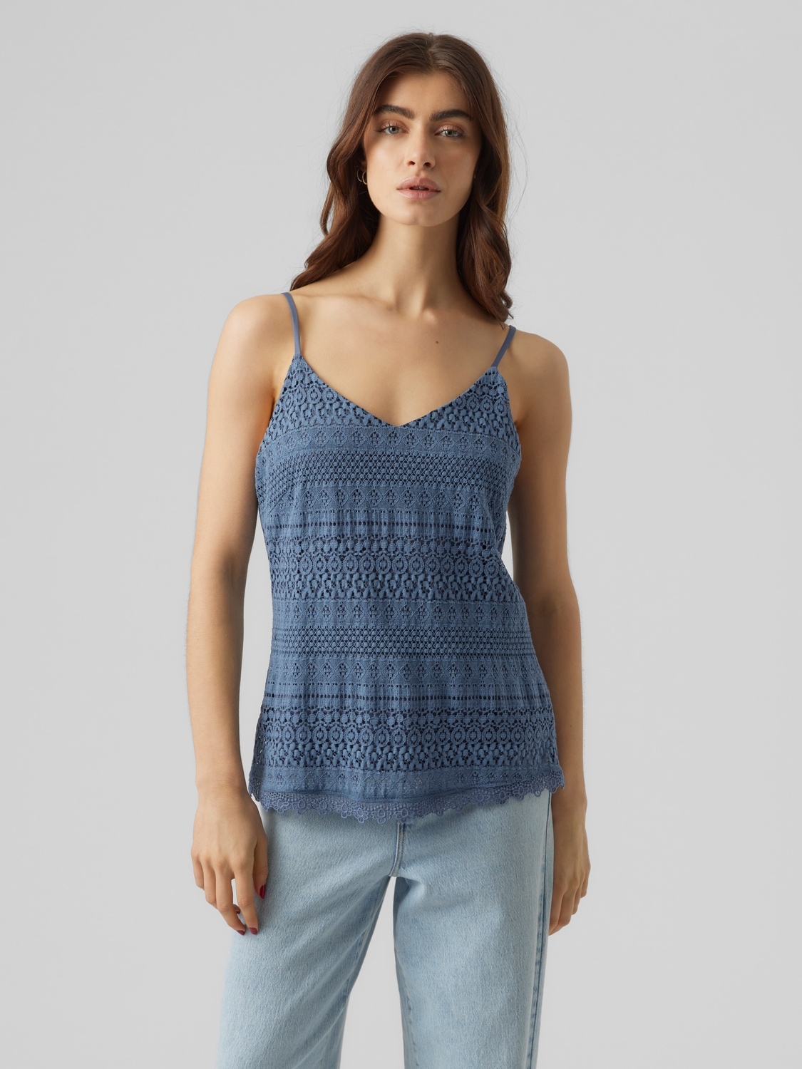 Vero Moda Spaghettitop »VMHONEY LACE SINGLET WVN« von Vero Moda