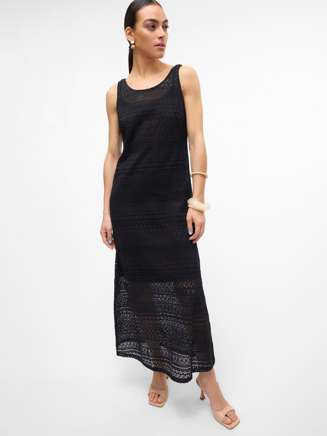 Vero Moda Spitzenkleid »VMHONEY LACE SL 7/8 DRESS WVN« Vero Moda Spitzenkleid »VMHONEY LACE SL 7/8 DRESS WVN« von Vero Moda
