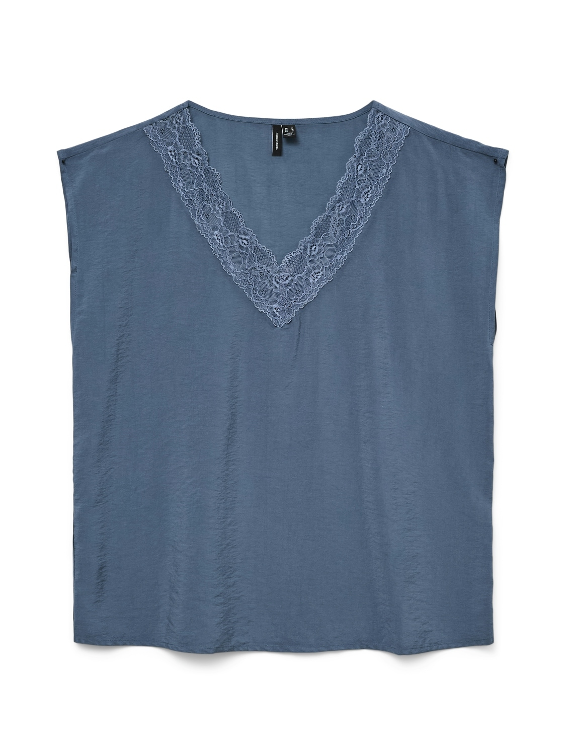 Vero Moda Spitzentop »VMSAFA SL V-NECK LACE TOP WVN GA NOOS« von Vero Moda