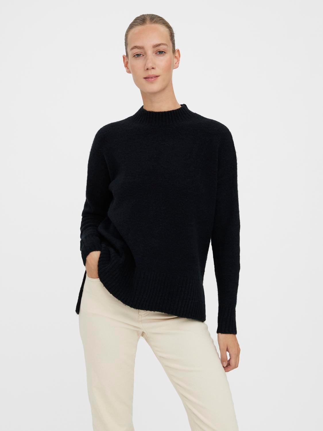 Vero Moda Stehkragenpullover »VMLEFILE OVERSIZE BOXY BLOUSE GA NOOS« von Vero Moda