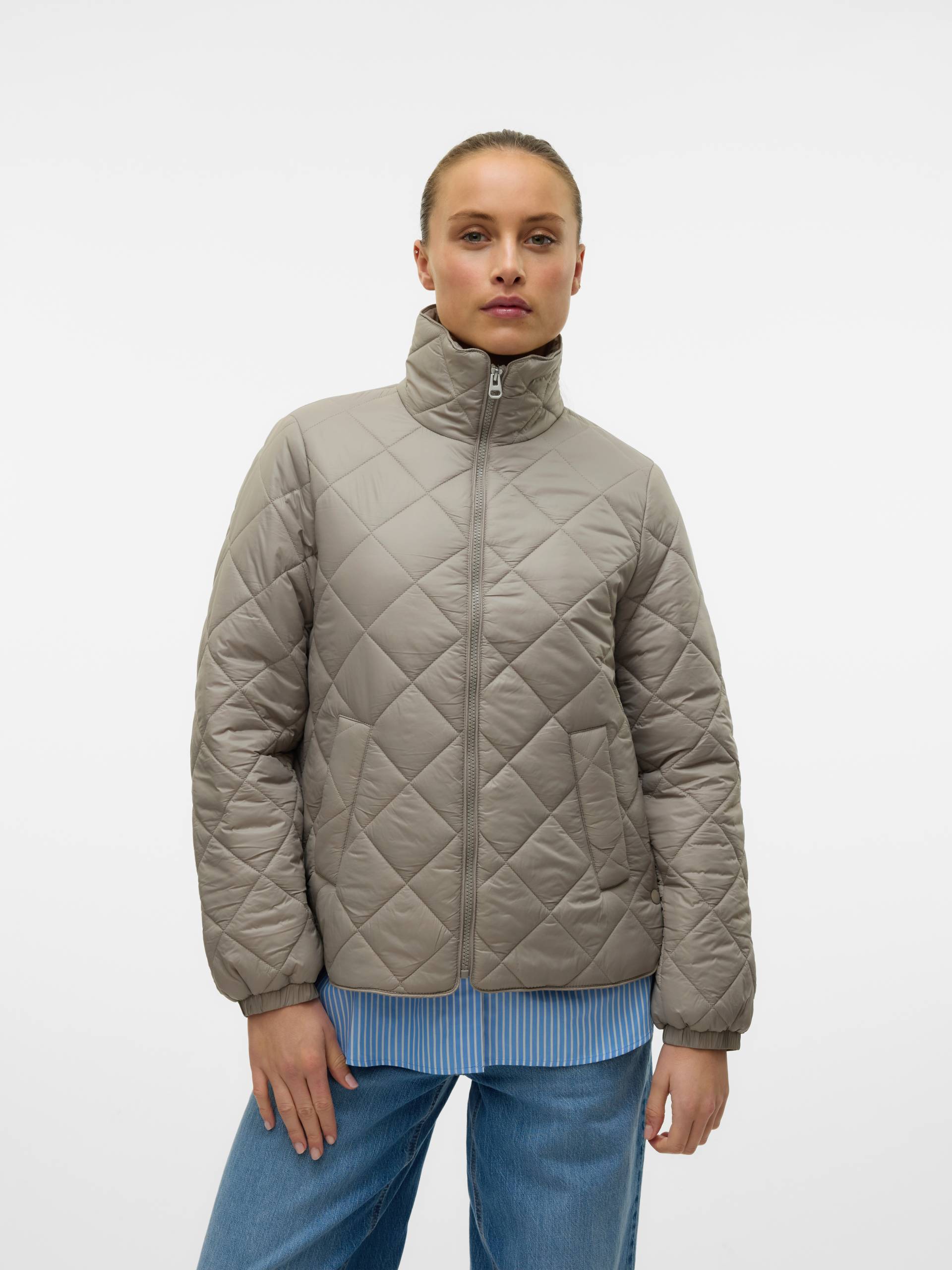 Vero Moda Steppjacke »VMSKYLAR SHORT JACKET GA NOOS«, ohne Kapuze von Vero Moda