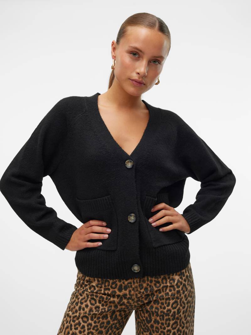 Vero Moda Strickjacke »VMBOOM LS V-NECK BUTTON CARDIGAN GA NOOS« von Vero Moda