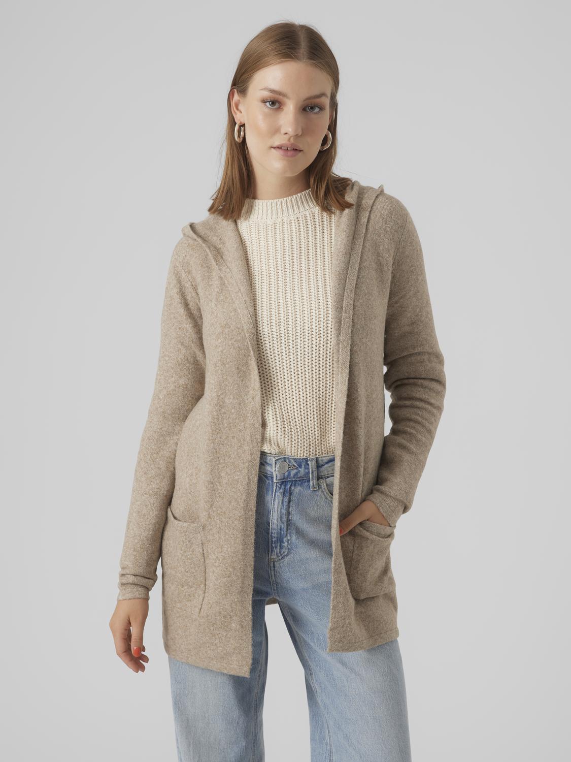 Vero Moda Strickjacke »VMDOFFY LS OPEN HOOD CARDIGAN GA NOOS« von Vero Moda