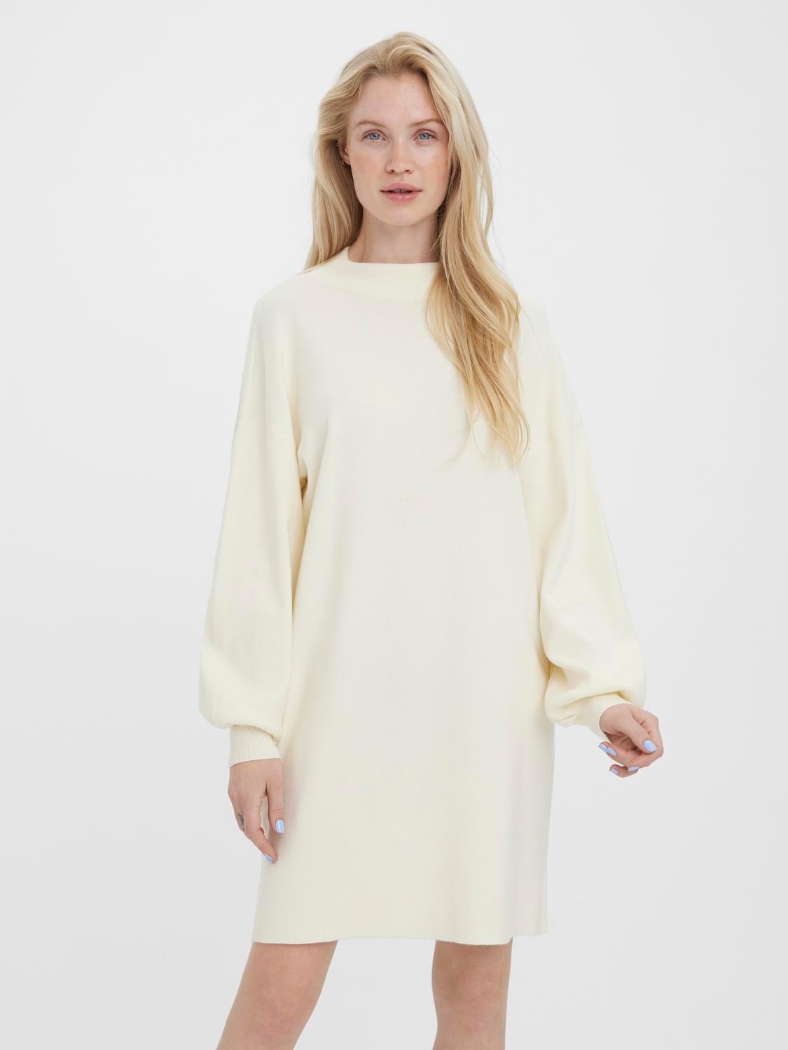 Vero Moda Strickkleid »VMNANCY LS FUNNELNECK DRESS GA NOOS« von Vero Moda