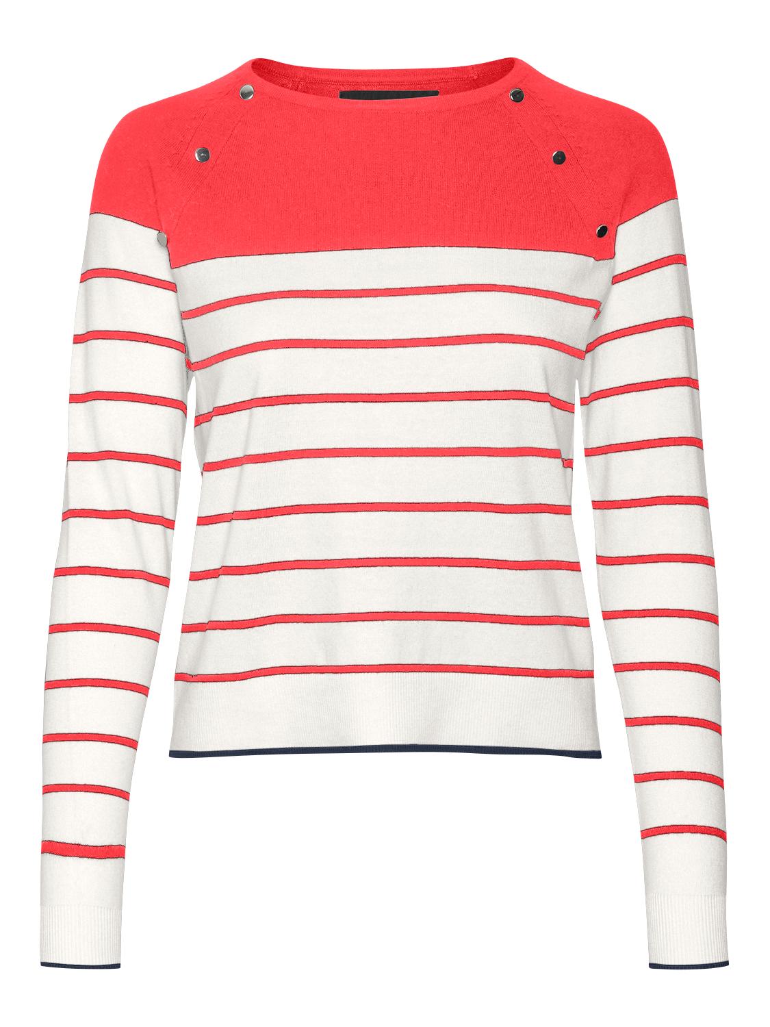 Vero Moda Strickpullover »VMALMA LS O-NECK RAGLAN PULLOVER BOO« von Vero Moda