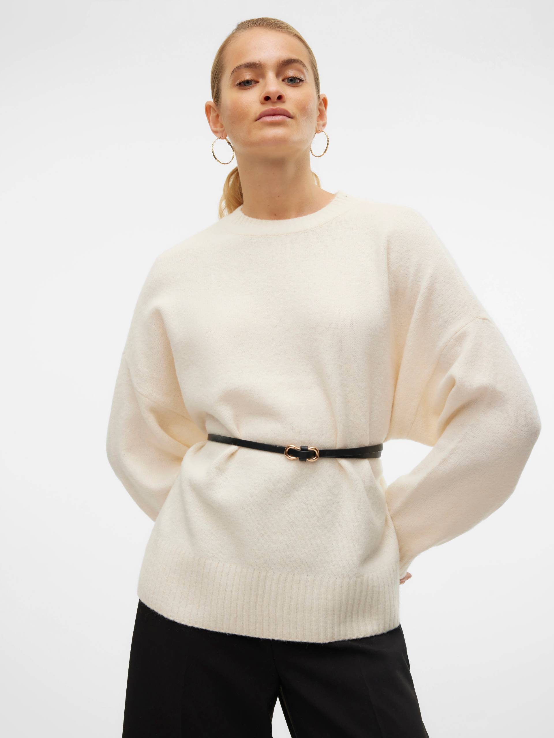 Vero Moda Strickpullover »VMBOOM LS O-NECK PULLOVER GA NOOS« von Vero Moda