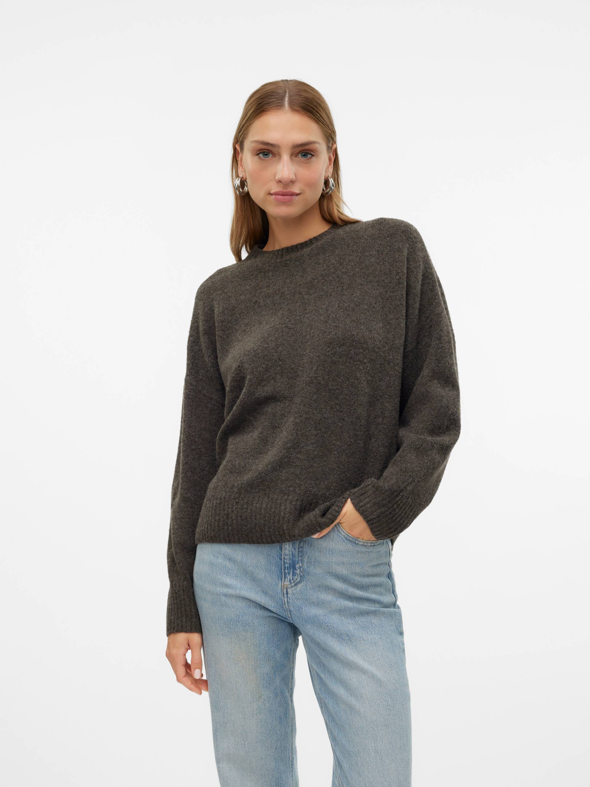 Vero Moda Strickpullover »VMBOOM LS O-NECK PULLOVER GA NOOS« von Vero Moda