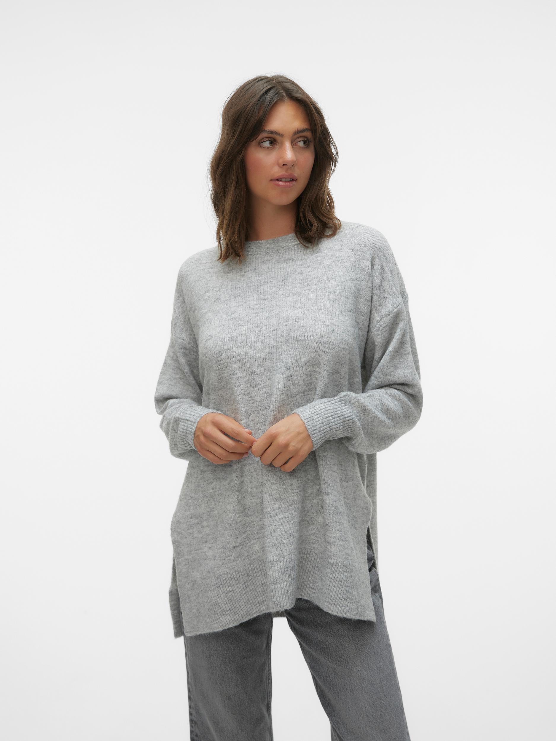 Vero Moda Strickpullover »VMFILUCA LS O-NECK LONG PULLOVER GA NOOS« von Vero Moda