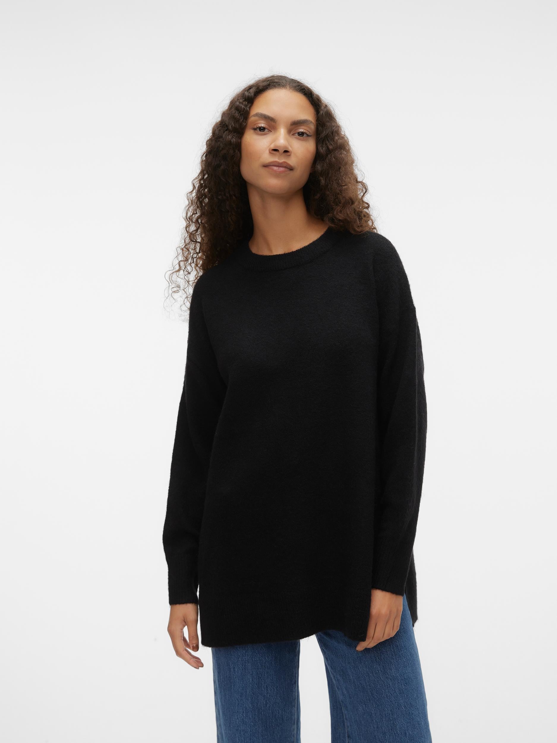 Vero Moda Strickpullover »VMFILUCA LS O-NECK LONG PULLOVER GA NOOS« von Vero Moda