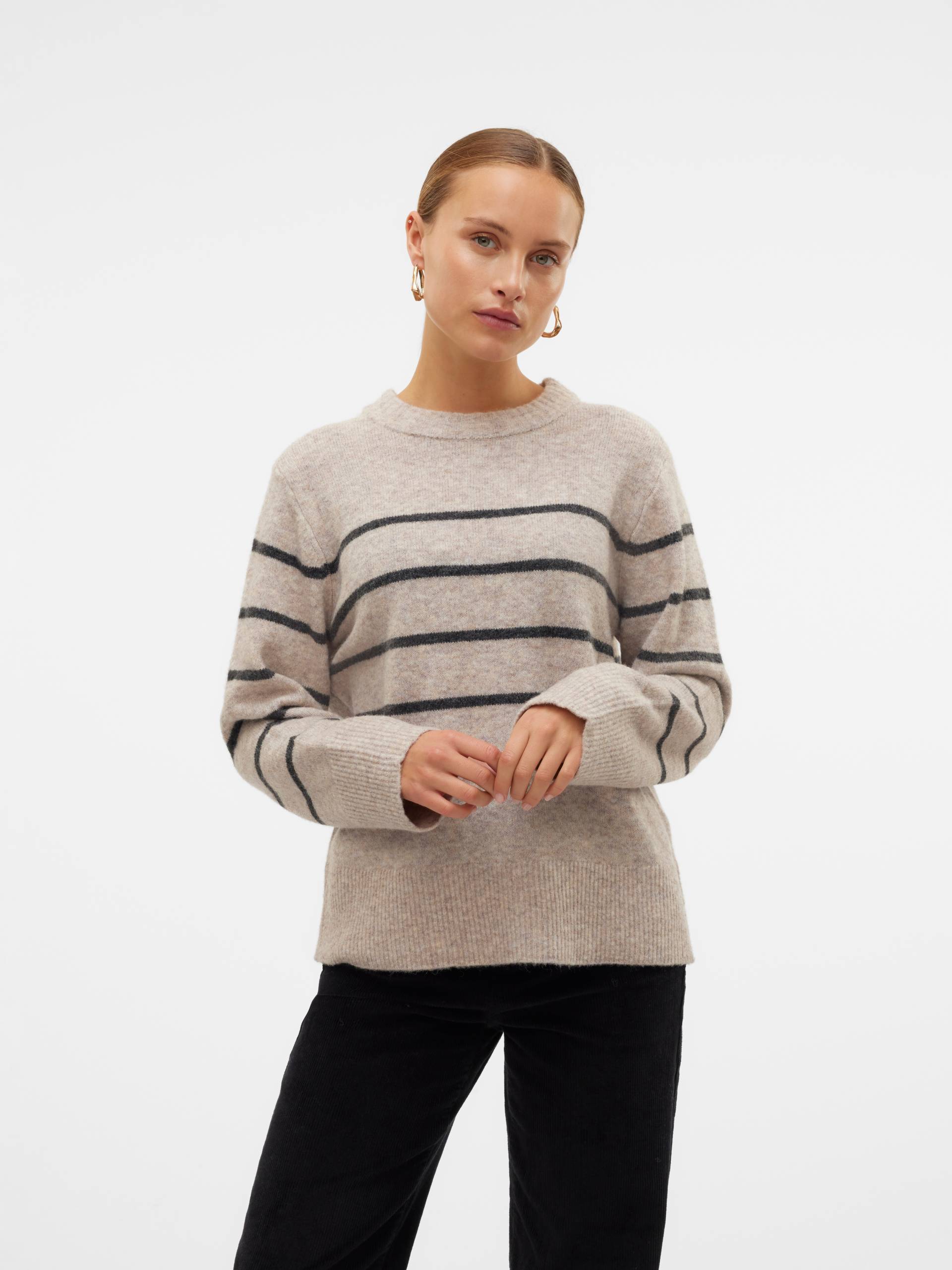 Vero Moda Strickpullover »VMFLAWLESS LS O-NECK PULLOVER GA NOOS« von Vero Moda