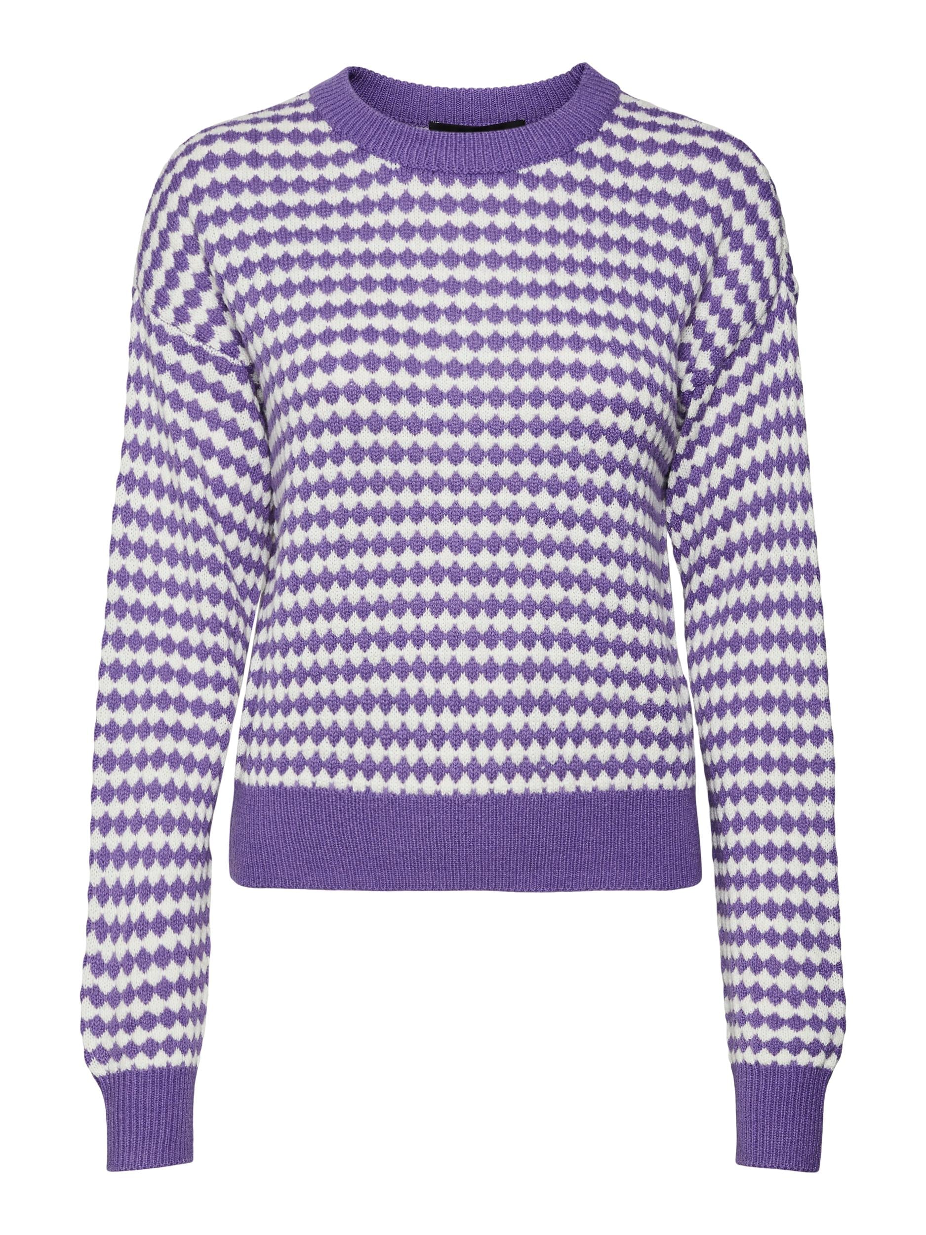 Vero Moda Rundhalspullover »VMGABI LS O-NECK PULLOVER GA BF« von Vero Moda