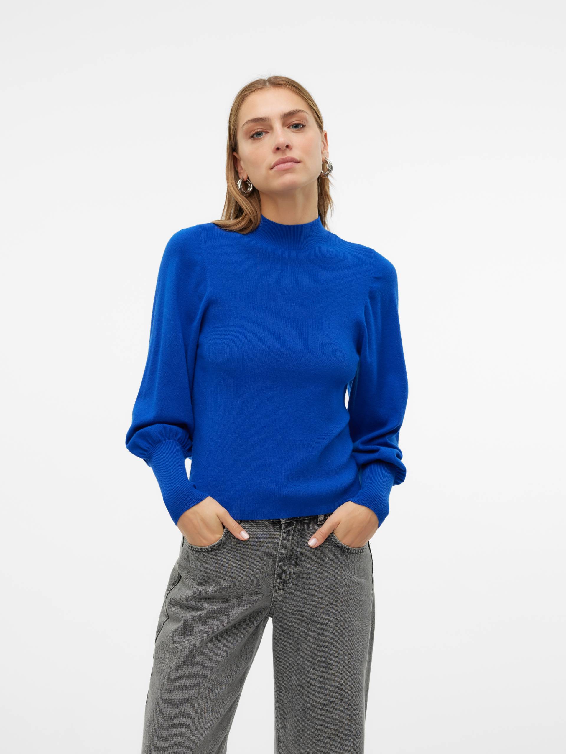 Vero Moda Strickpullover »VMHOLLYKARISPUFF LS HIGHNK PULLOV GA BOO« von Vero Moda