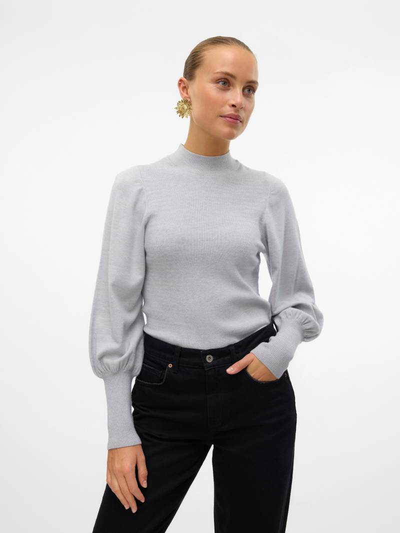 Vero Moda Strickpullover »VMHOLLYKARISPUFF LS HIGHNK PULLOV GA BOO« von Vero Moda