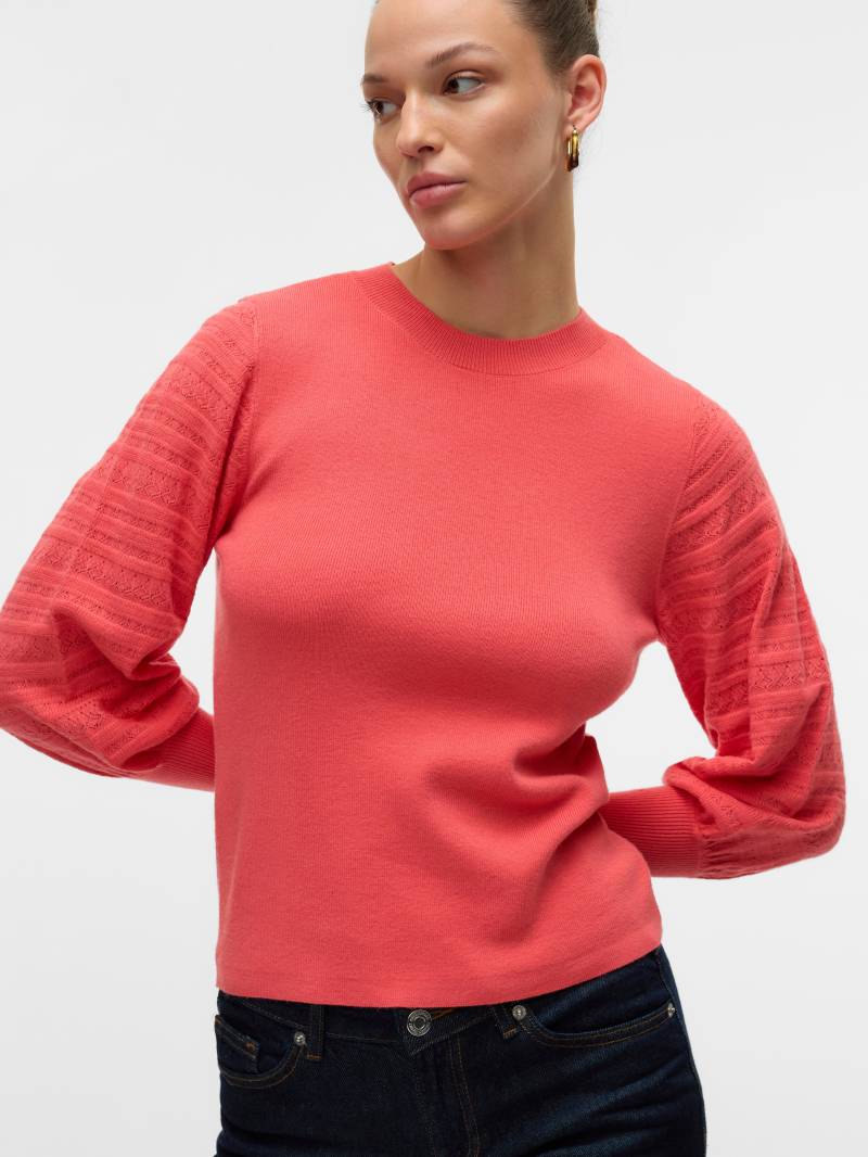 Vero Moda Strickpullover »VMHOLLYPOINTELLE LS O-NCK PULLOVE GA BOO« von Vero Moda