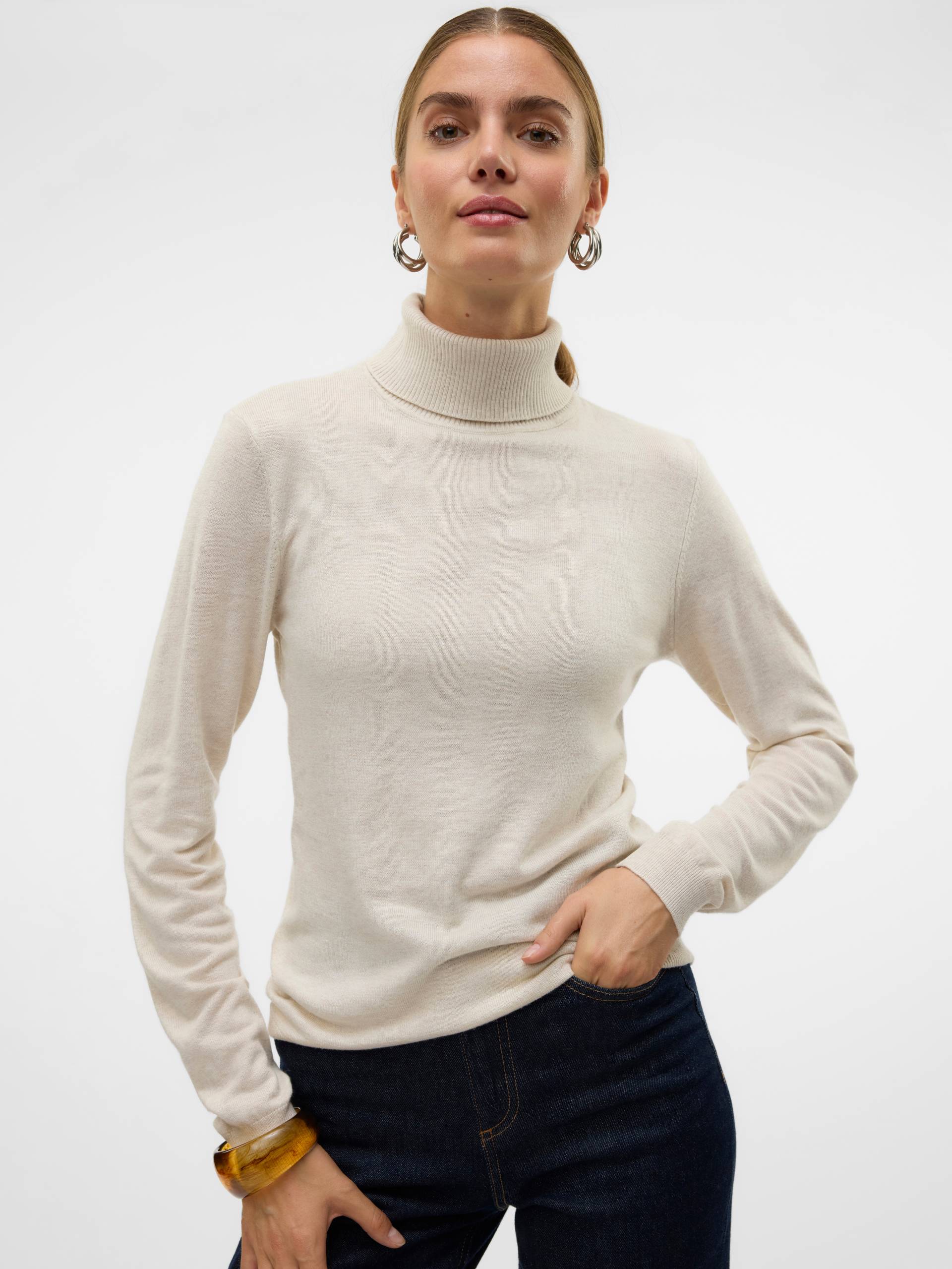 Vero Moda Strickpullover »VMIRIS LS ROLLNECK PULLOVER GA NOOS« von Vero Moda