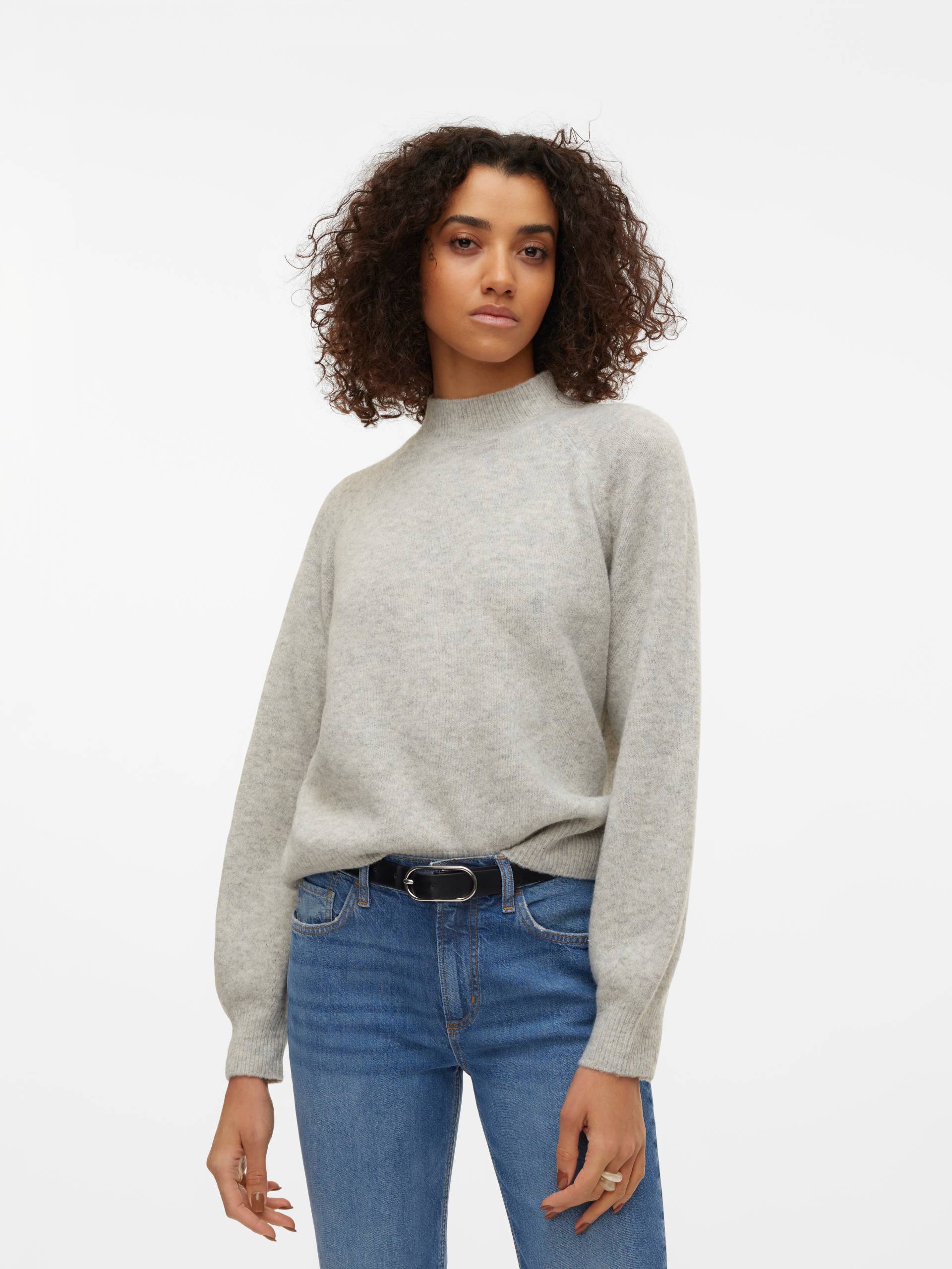 Vero Moda Strickpullover »VMLEAF LS HIGH NECK PULLOVER ENT« von Vero Moda