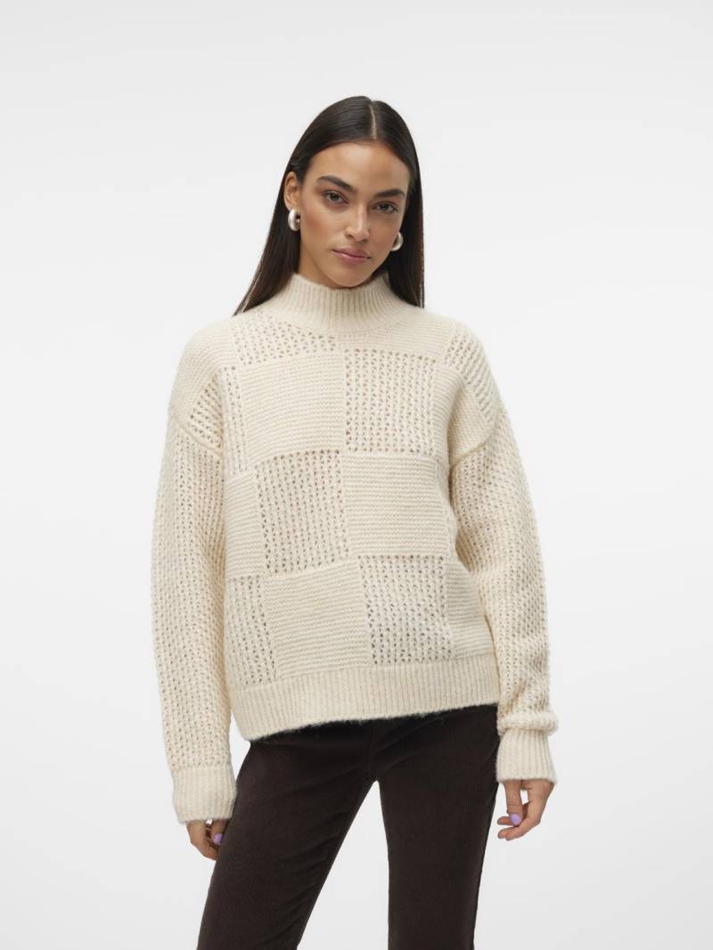 Vero Moda Strickpullover »VMMOON LS HIGHNECK PULLOVER GA BF« von Vero Moda