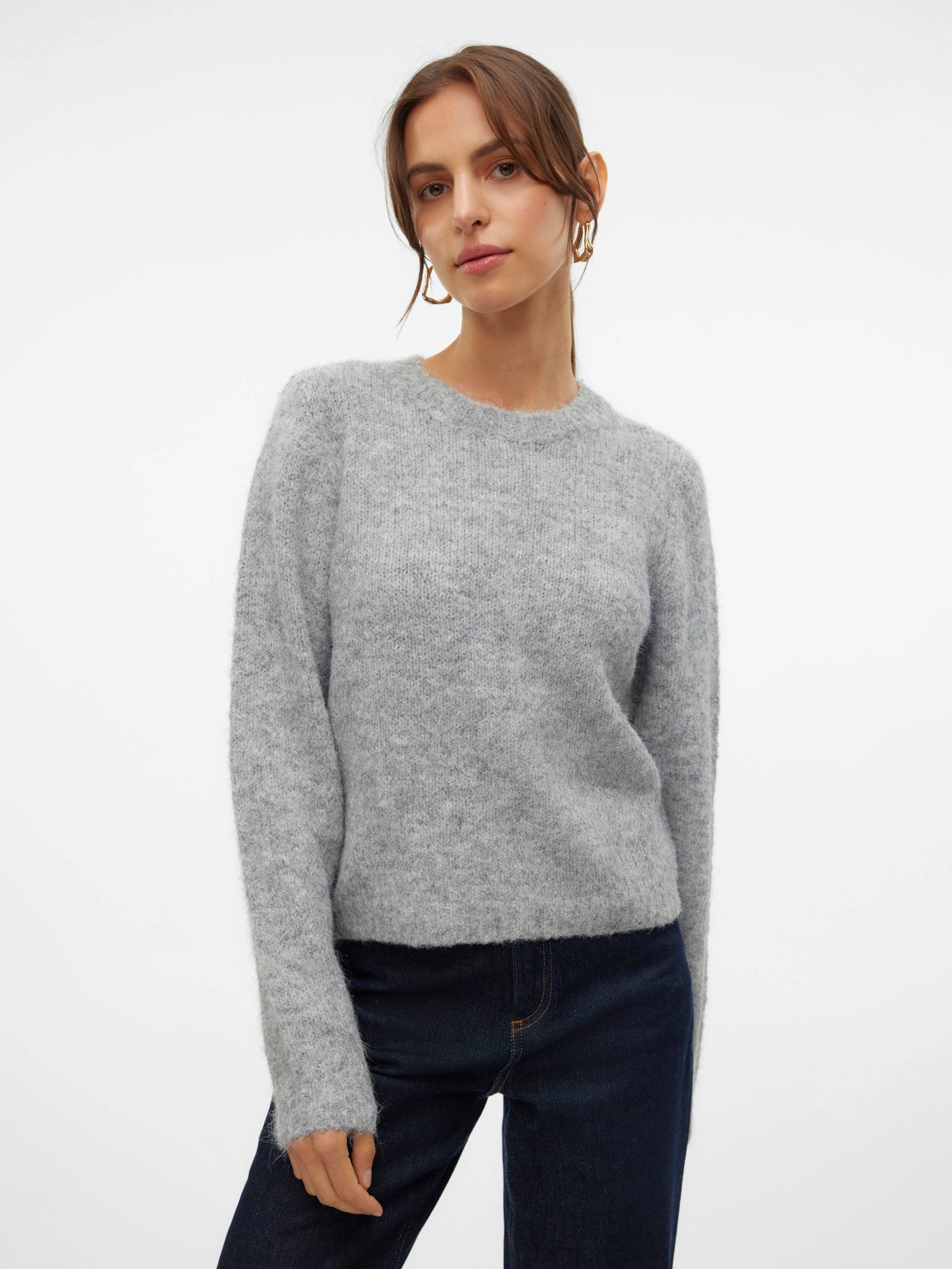 Vero Moda Strickpullover »VMNOVAH LS O-NECK PULLOVER GA NOOS« von Vero Moda