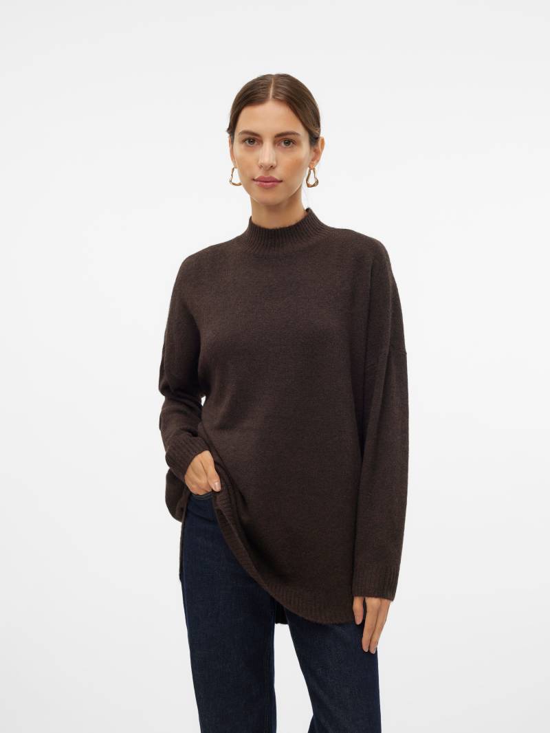 Vero Moda Strickpullover »VMPLAZA LS HIGHNECK LONG PULLOVER GA BOO« von Vero Moda