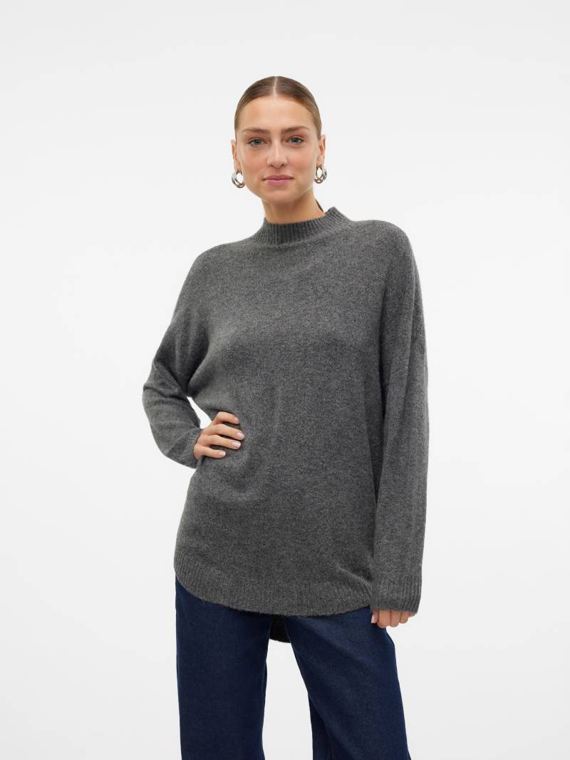 Vero Moda Strickpullover »VMPLAZA LS HIGHNECK LONG PULLOVER GA BOO« von Vero Moda