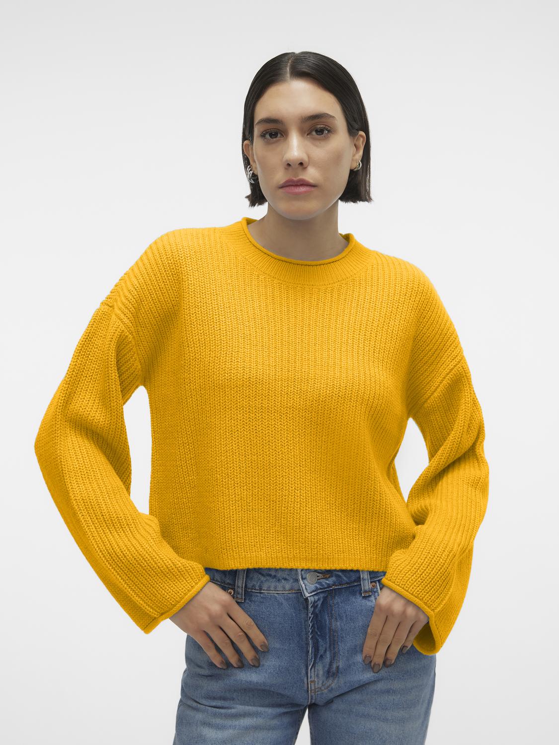 Vero Moda Strickpullover »VMSAYLA LS O-NECK PULLOVER BOO« von Vero Moda