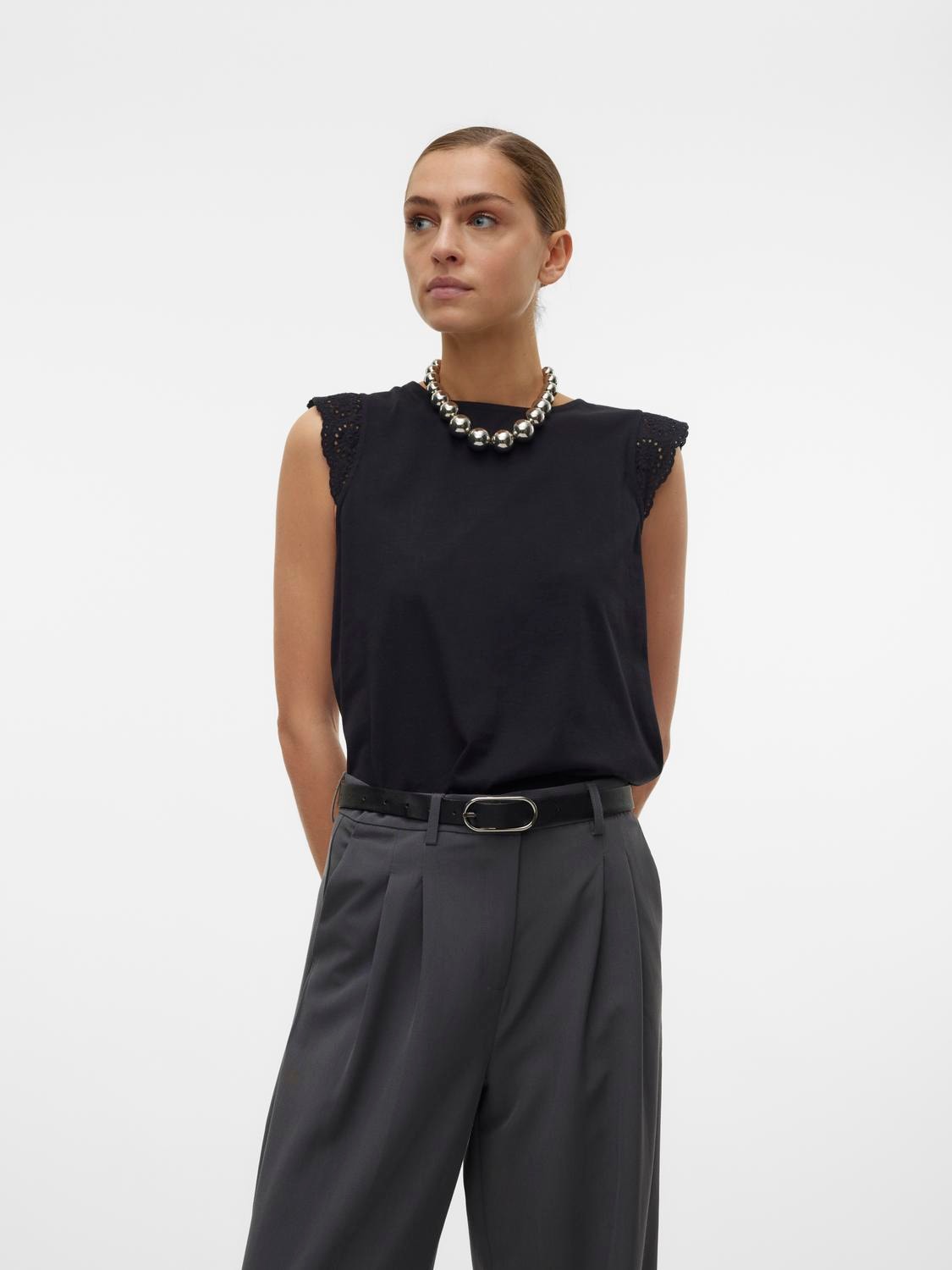 Vero Moda T-Shirt »VMEMILY SL GATHERING TOP JRS NOOS« Vero Moda T-Shirt »VMEMILY SL GATHERING TOP JRS NOOS« von Vero Moda