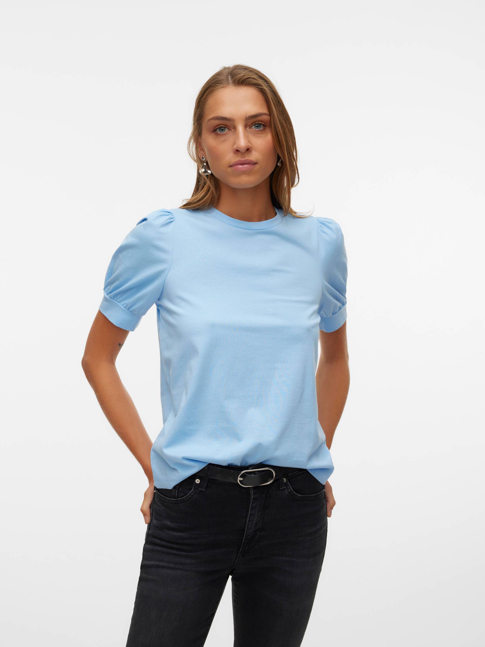 Vero Moda T-Shirt »VMKERRY 2/4 O-NECK TOP VMA JRS NOOS«, mit Rundhalsausschnitt von Vero Moda