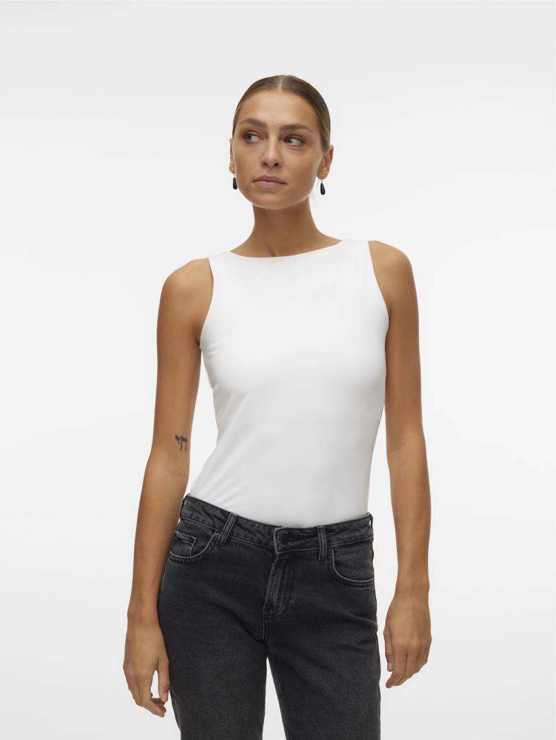 Vero Moda T-Shirt »VMMILLION SL SQUARE TOP 2-WAY JRS NOOS« von Vero Moda