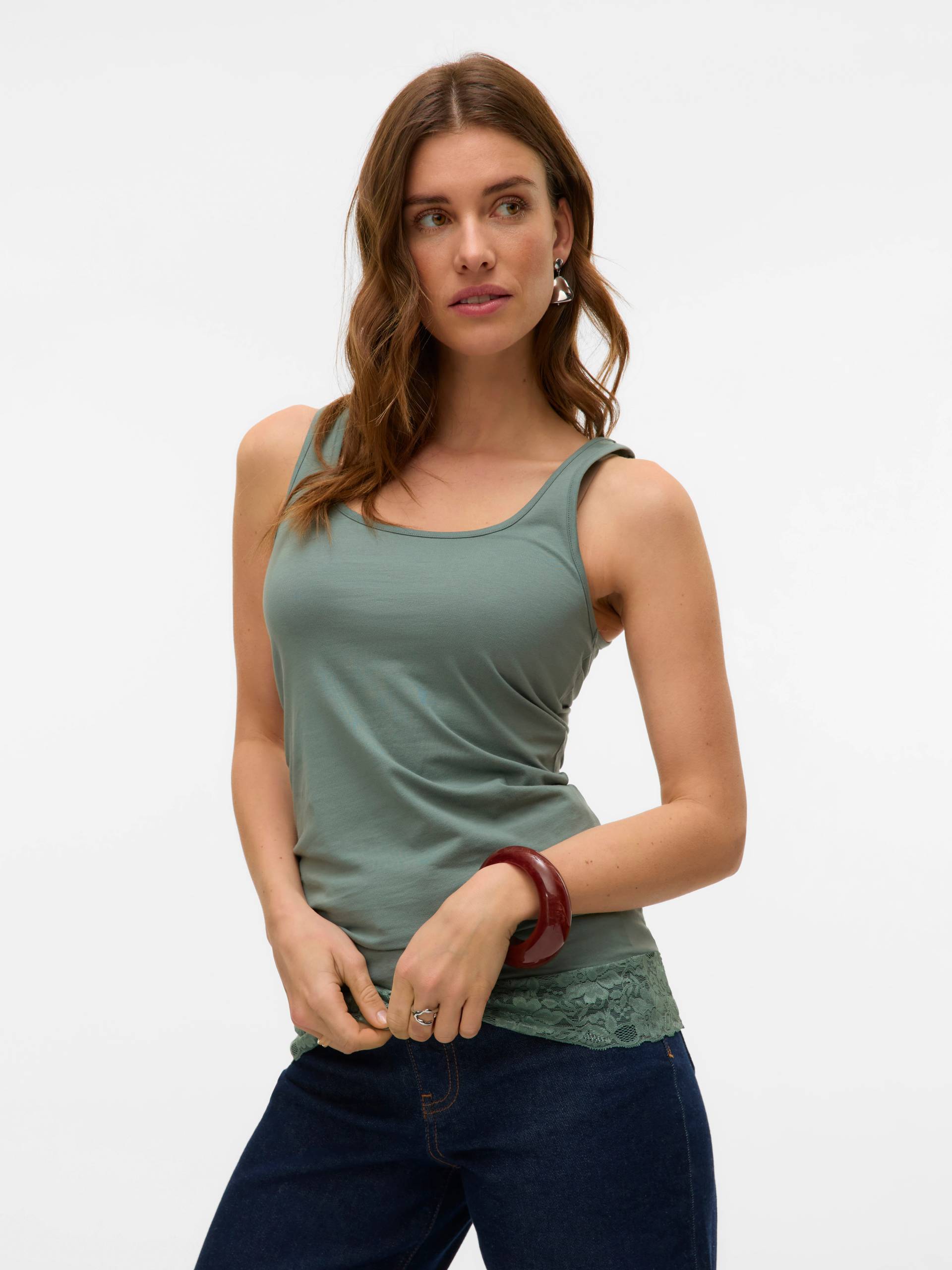 Vero Moda Tanktop »VMMAXI MY LACE LONG TANK JRS NOOS« Vero Moda Tanktop »VMMAXI MY LACE LONG TANK JRS NOOS« von Vero Moda