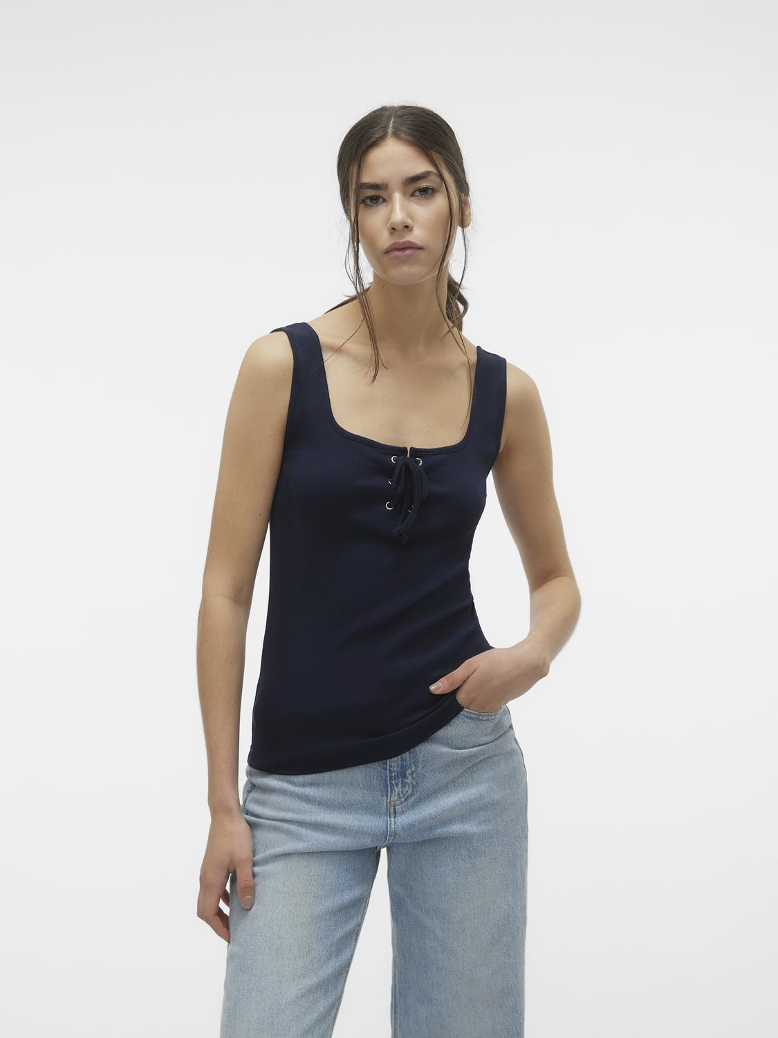 Vero Moda Trägertop »VMCAISA SL SHORT TOP JRS GA« von Vero Moda