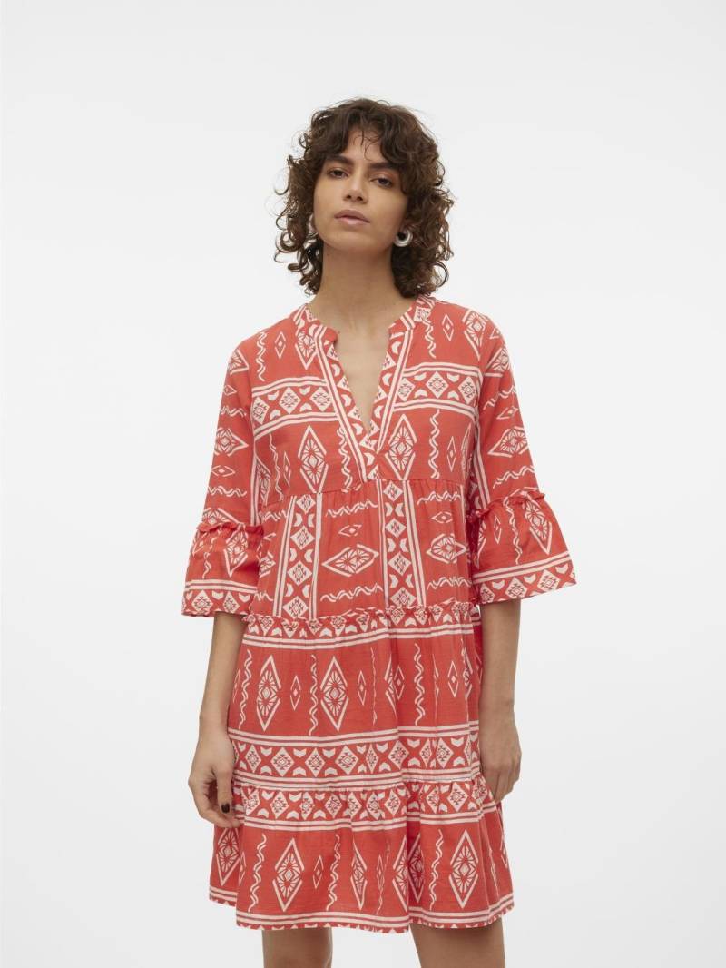 Vero Moda Tunikakleid »VMDICTHE 3/4 TUNIC EXP«, mit Volant von Vero Moda