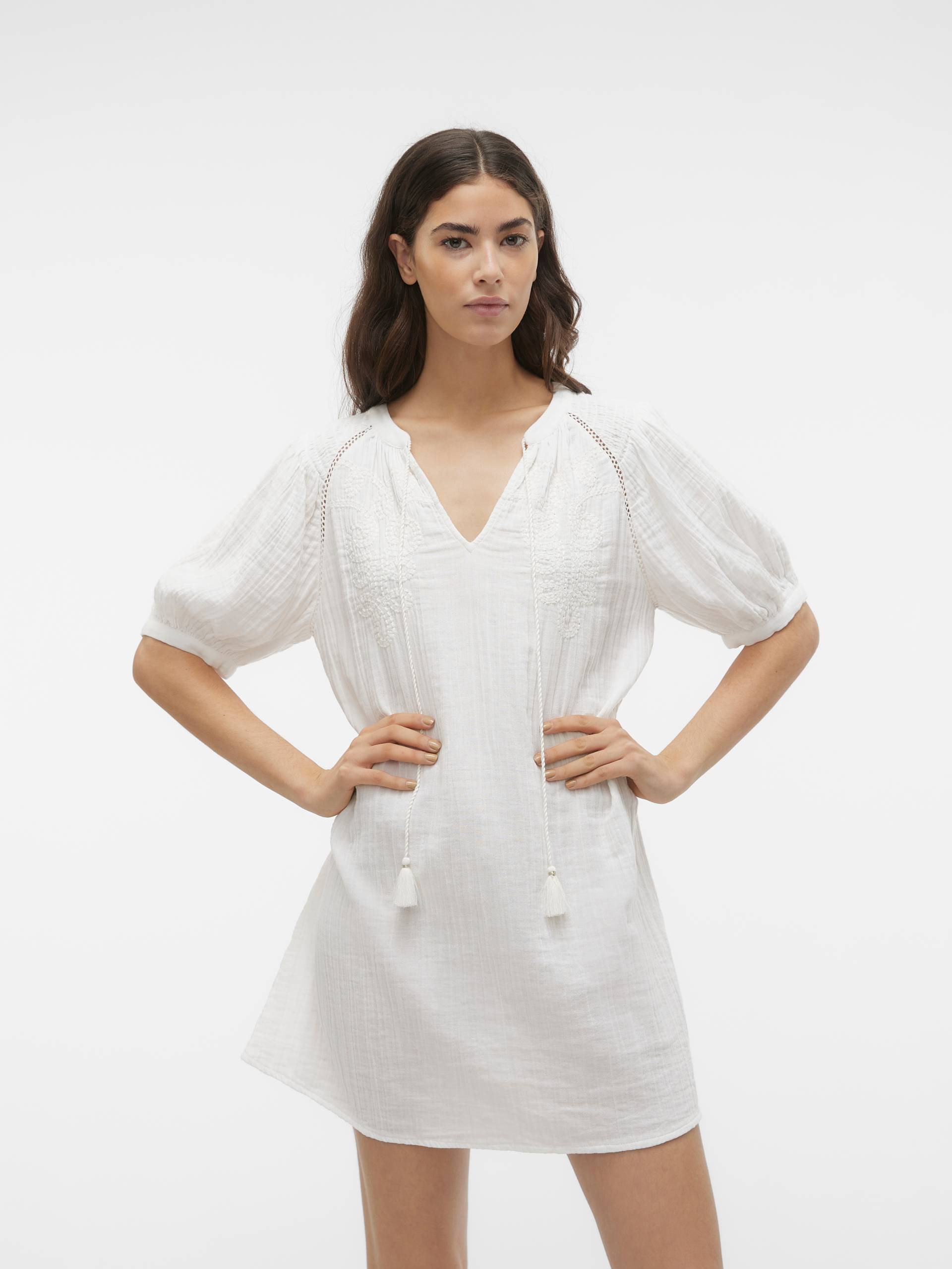 Vero Moda Tunikakleid »VMKISY 2/4 SLEEVE TUNIC WVN BTQ« von Vero Moda