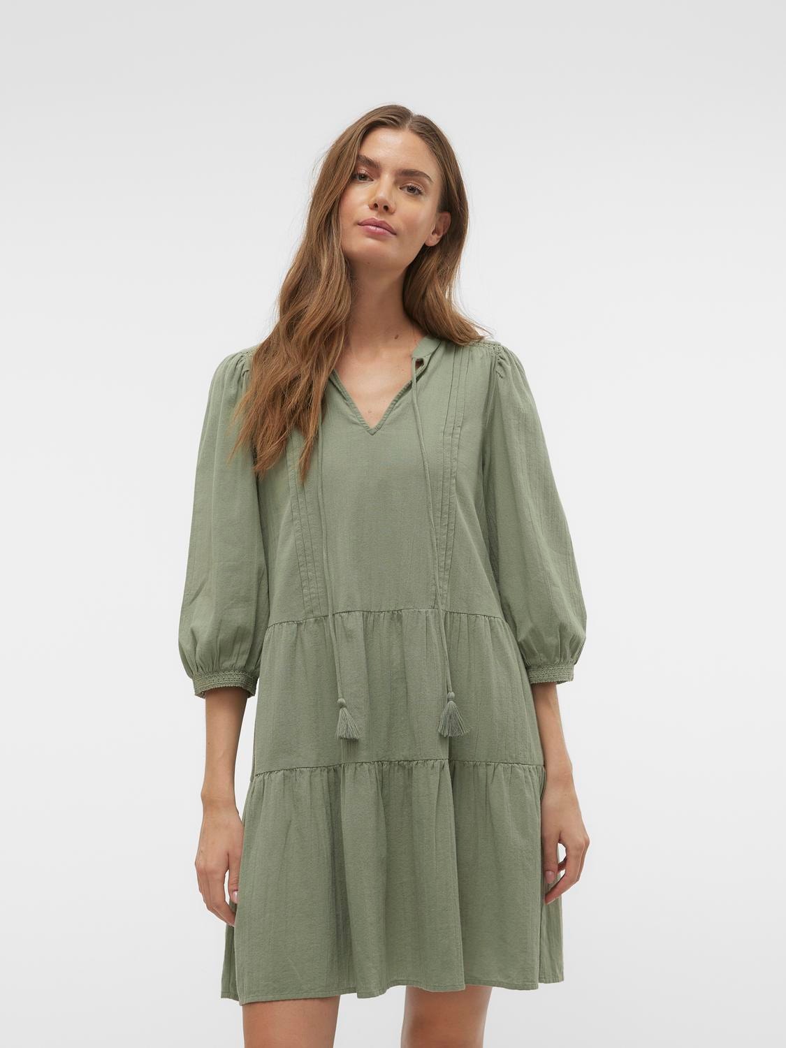 Vero Moda Tunikakleid »VMPRETTY 3/4 TUNIC NOOS« Vero Moda Tunikakleid »VMPRETTY 3/4 TUNIC NOOS« von Vero Moda