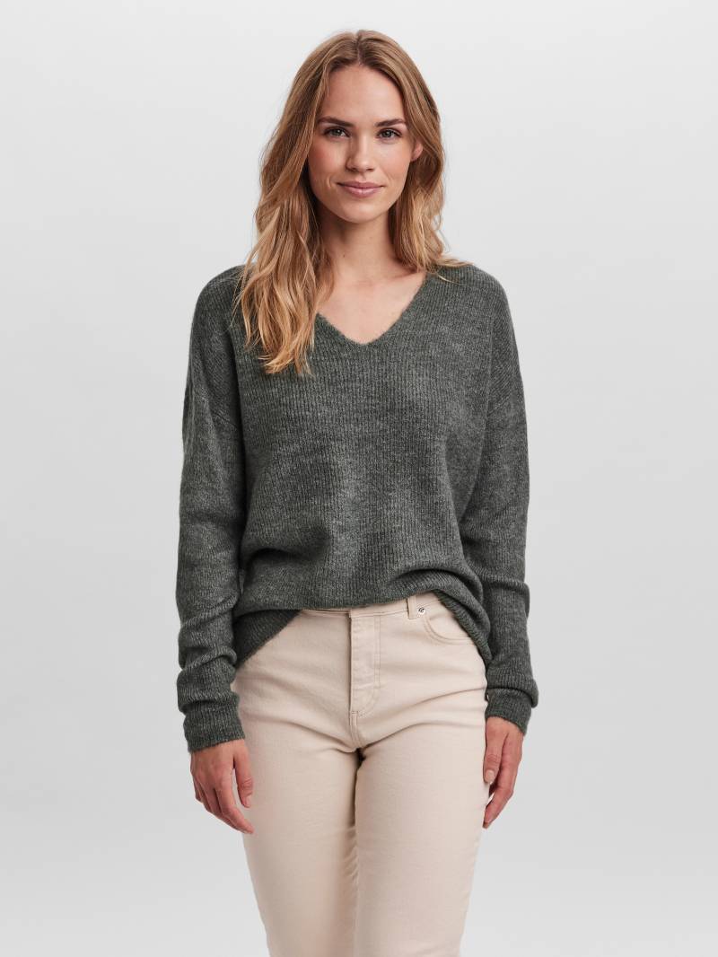 Vero Moda V-Ausschnitt-Pullover »VMCREWLEFILE LS V-NECK BLOUSE NOOS« von Vero Moda