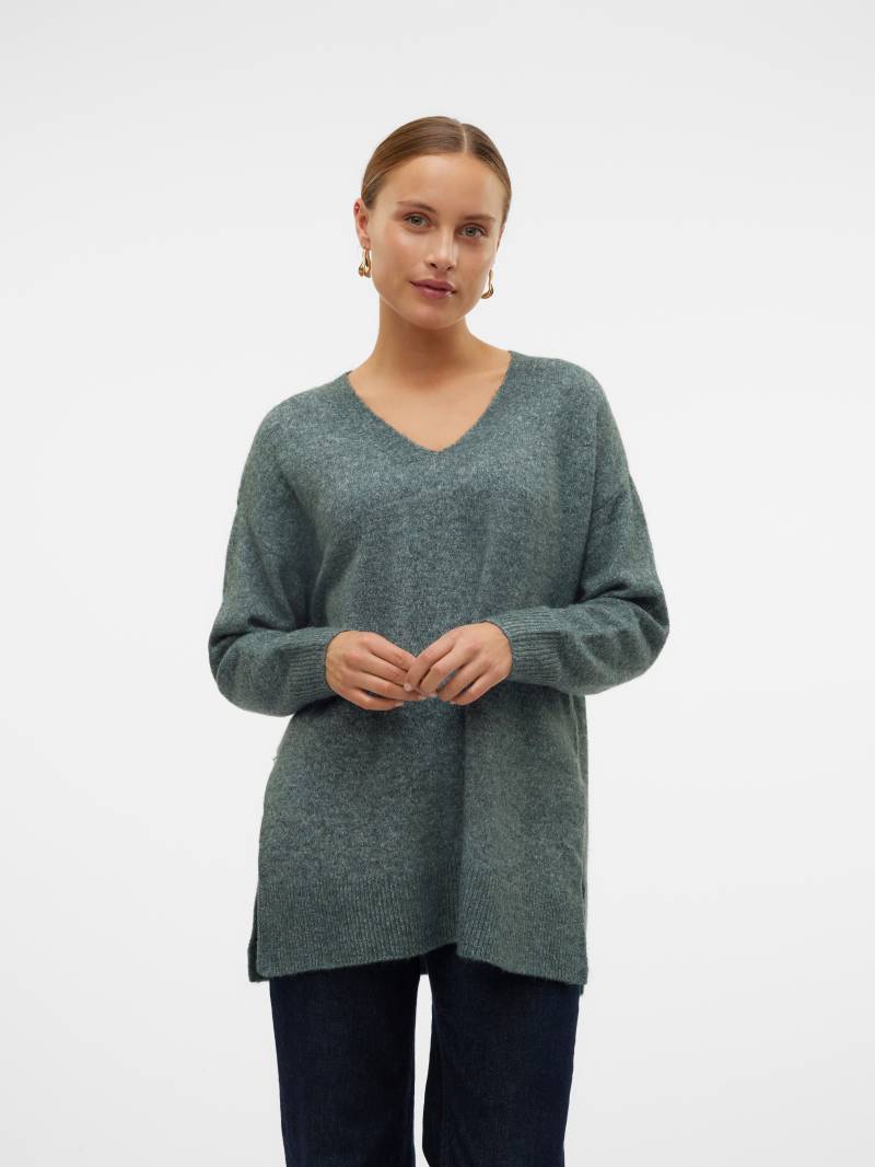 Vero Moda V-Ausschnitt-Pullover »VMFILUCA LS V-NECK LONG PULLOVER GA NOOS« von Vero Moda