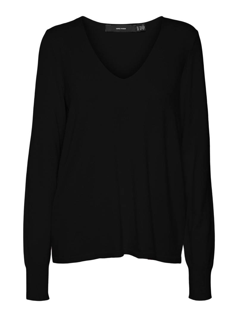 Vero Moda V-Ausschnitt-Pullover »VMHAPPINESS LS V-NECK PULLOVER GA BOO« von Vero Moda