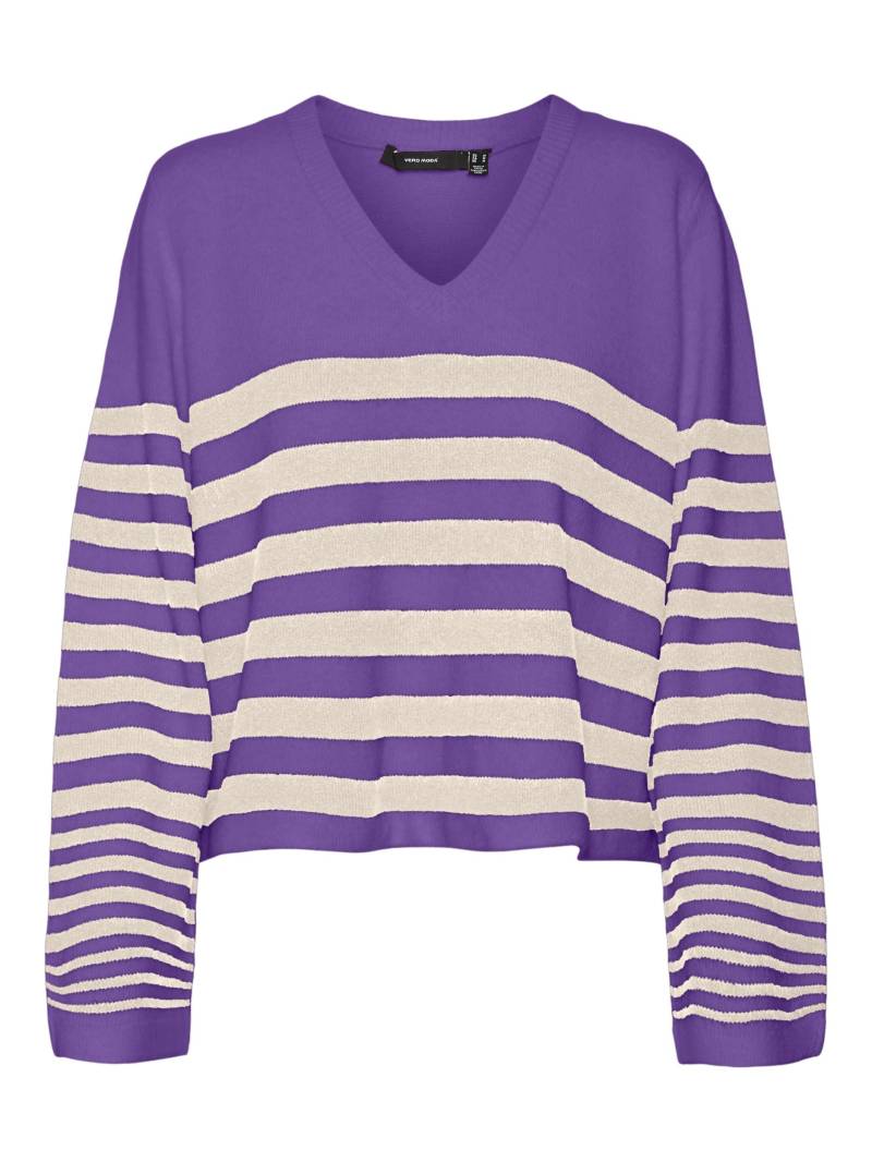 Vero Moda V-Ausschnitt-Pullover »VMHURRICANE LS V-NECK PULLOVER GA BF« von Vero Moda