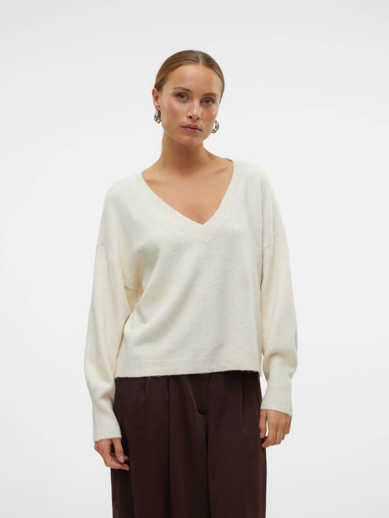 Vero Moda V-Ausschnitt-Pullover »VMJUPITER LS V-NECK PULLOVER BF« von Vero Moda