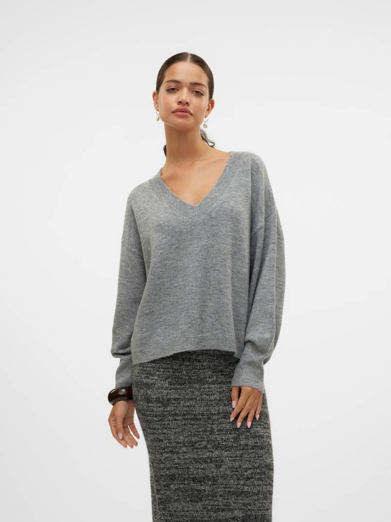 Vero Moda V-Ausschnitt-Pullover »VMJUPITER LS V-NECK PULLOVER BF« von Vero Moda