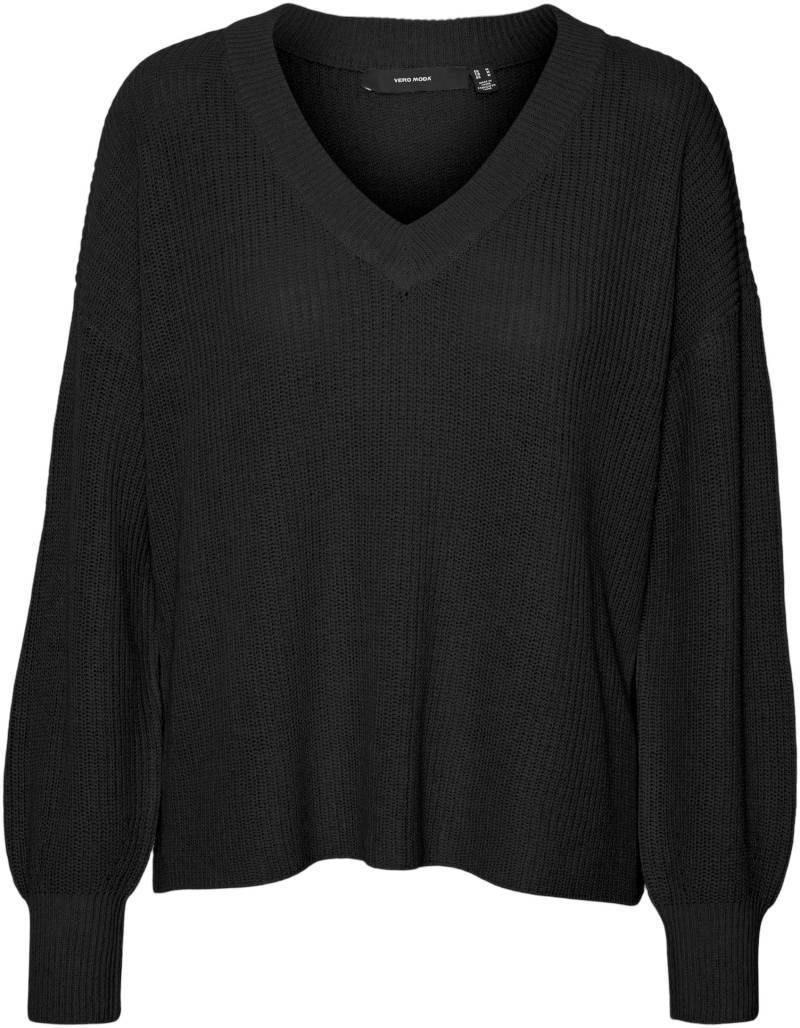 Vero Moda V-Ausschnitt-Pullover »VMZIA LS V-NECK PULLOVER BOO« von Vero Moda