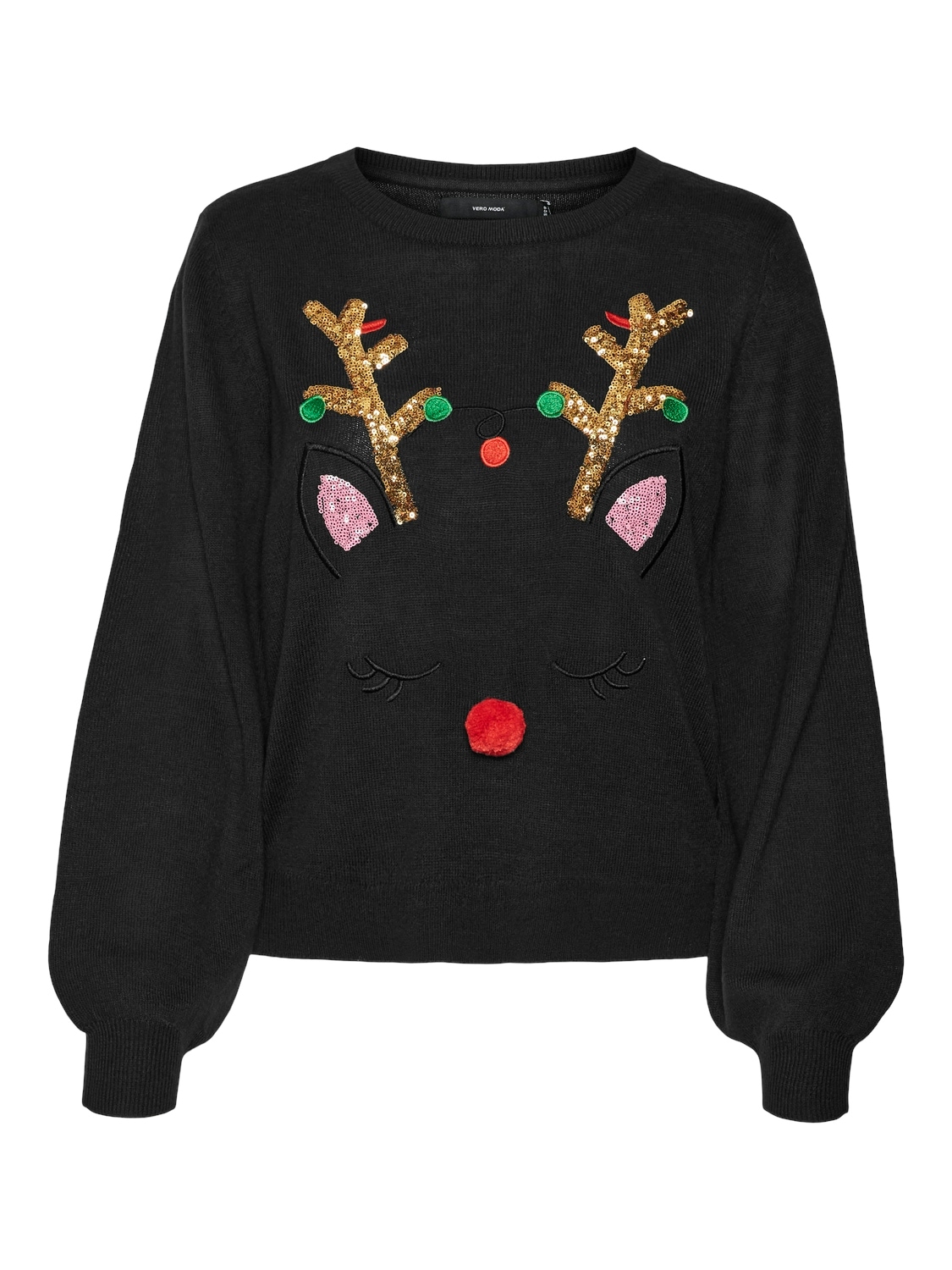 Vero Moda Weihnachtspullover »VMRUDOLF LS O-NECK PULLOVER XMAS LCS« von Vero Moda