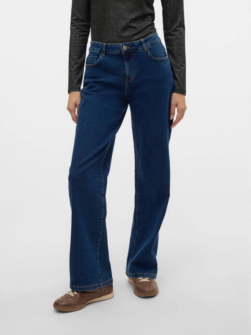 Vero Moda Weite Jeans »VMELLY MR WIDE JEANS BLUE NOOS« von Vero Moda