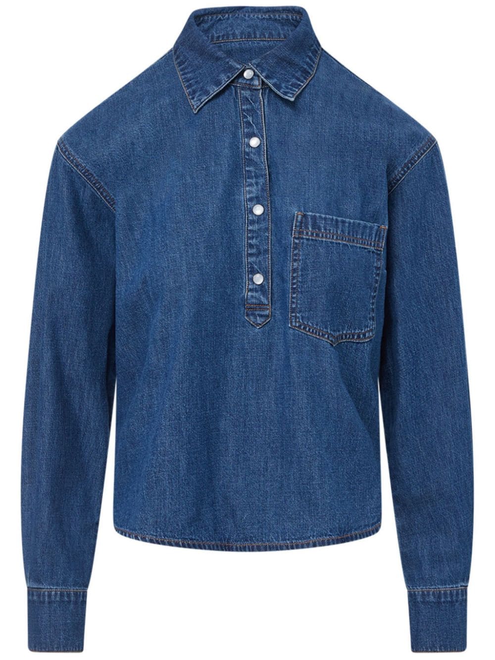 Veronica Beard Avola denim shirt - Blue von Veronica Beard