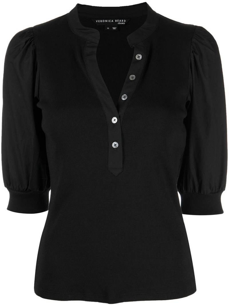 Veronica Beard Coralee button-up top - Black von Veronica Beard