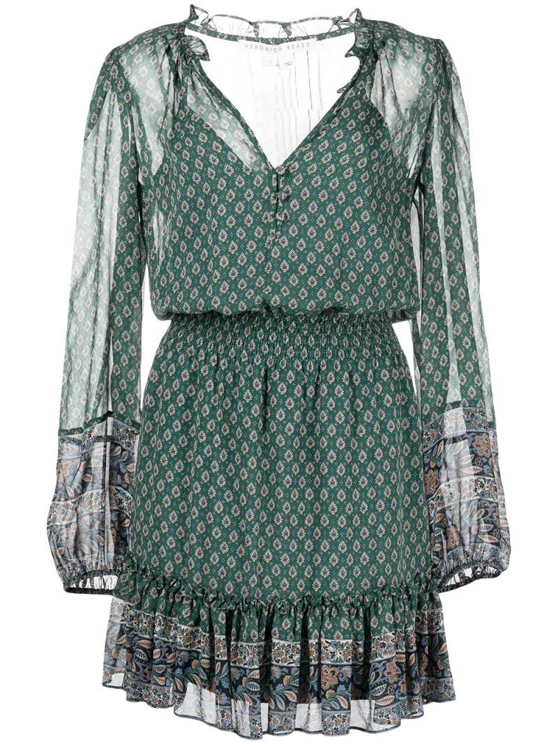 Veronica Beard Destiny print dress - Green von Veronica Beard