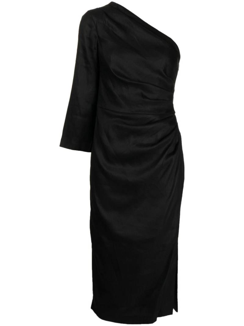 Veronica Beard Patsy asymmetric dress - Black von Veronica Beard