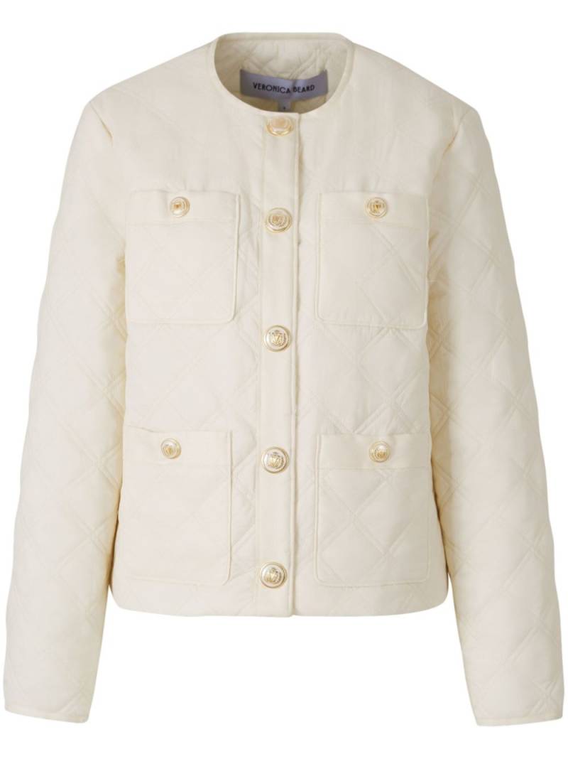 Veronica Beard Shalia quilted jacket - White von Veronica Beard