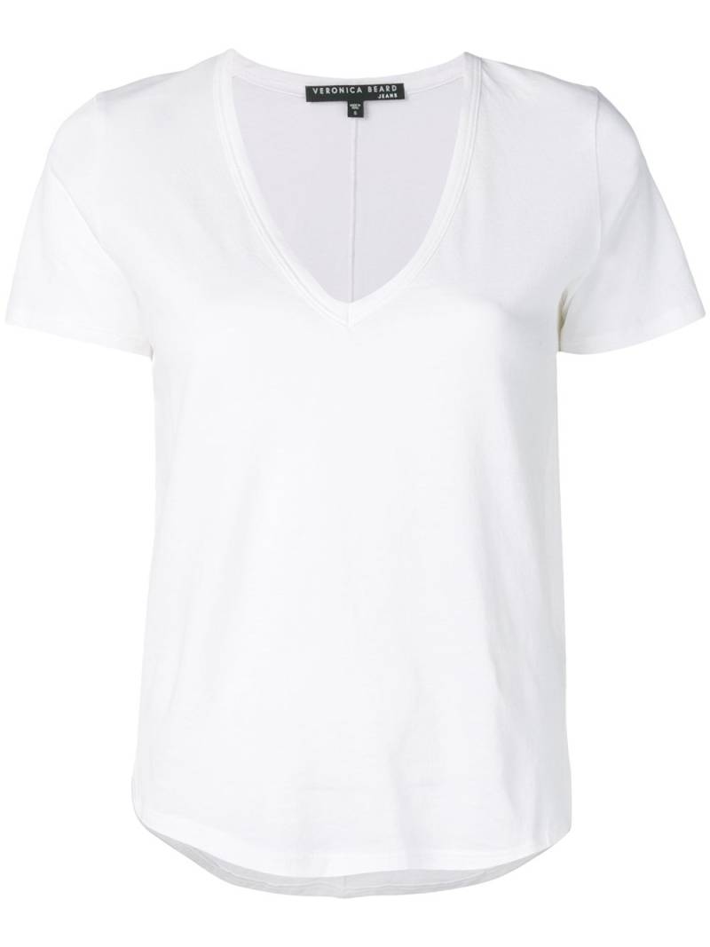 Veronica Beard V-neck T-shirt - White von Veronica Beard